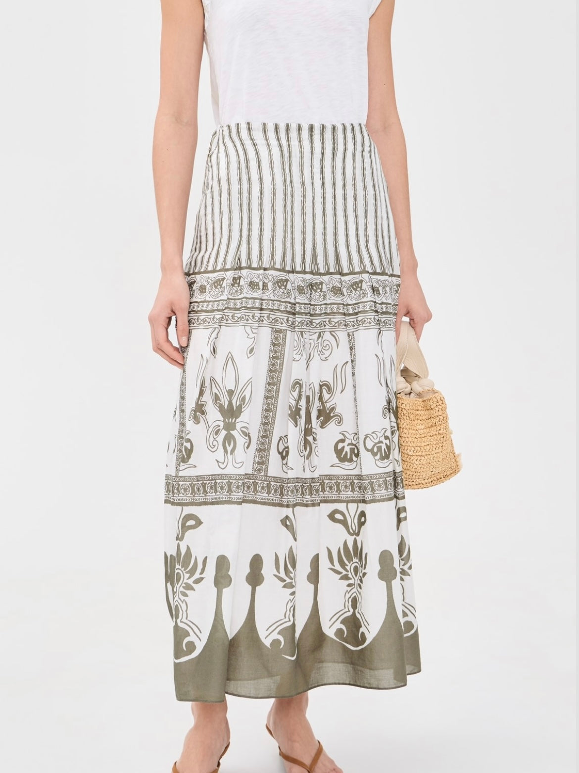Tara Ankle Skirt