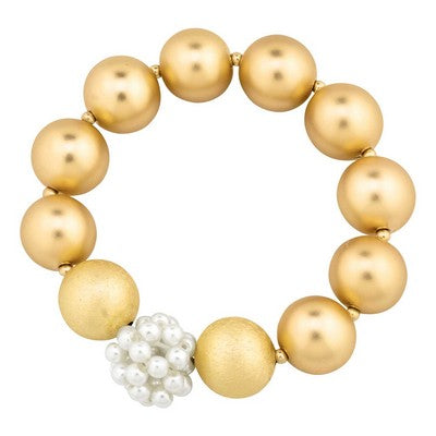 Ken Gold Pearl Bracelet