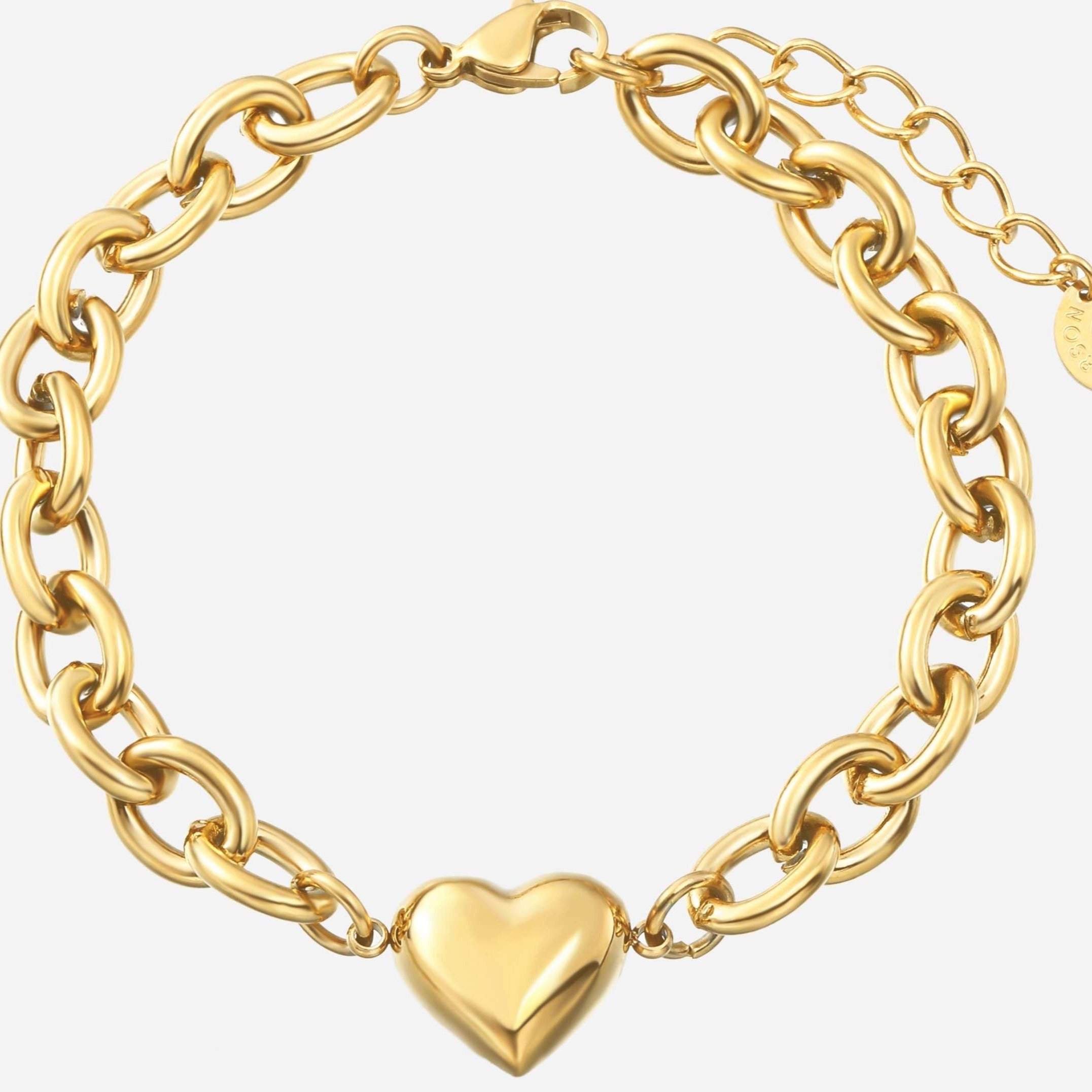 Vintage Heart Bracelet