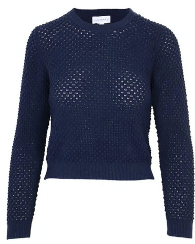 Taryn Knit Navy Sweater