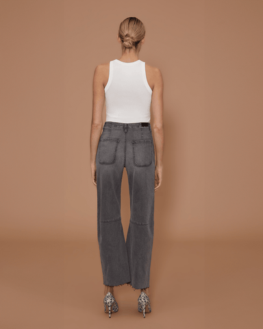 Utility Soft Barrel Trouser in Moonstone