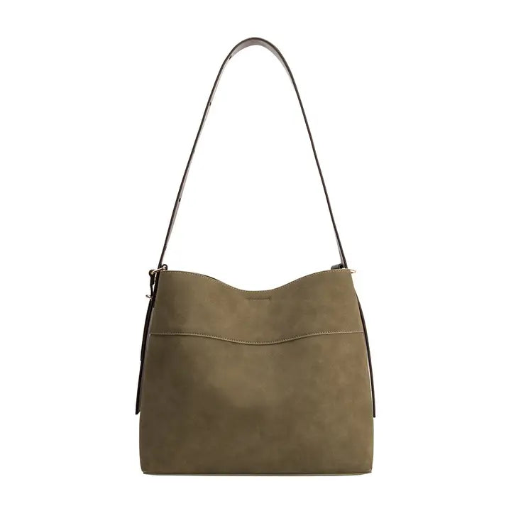 Stormie Olive Vegan Tote Bag