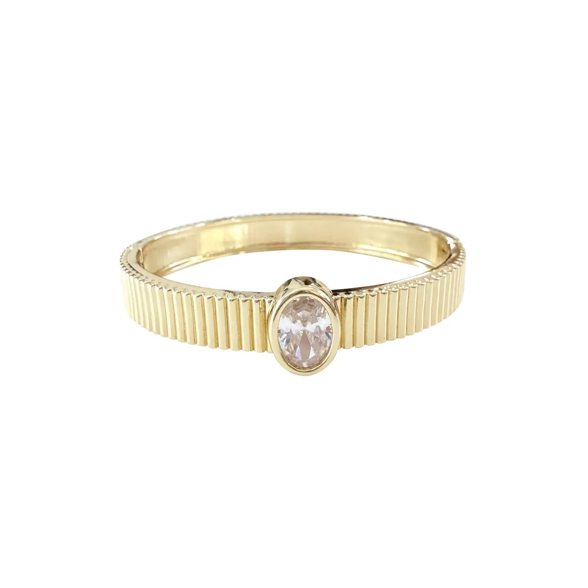 Charles CZ Cuff Bracelet