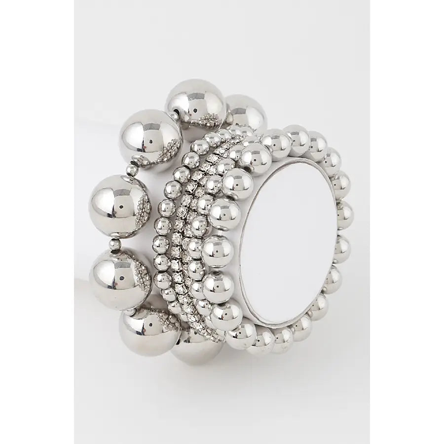 Jeweled Statement Stack
