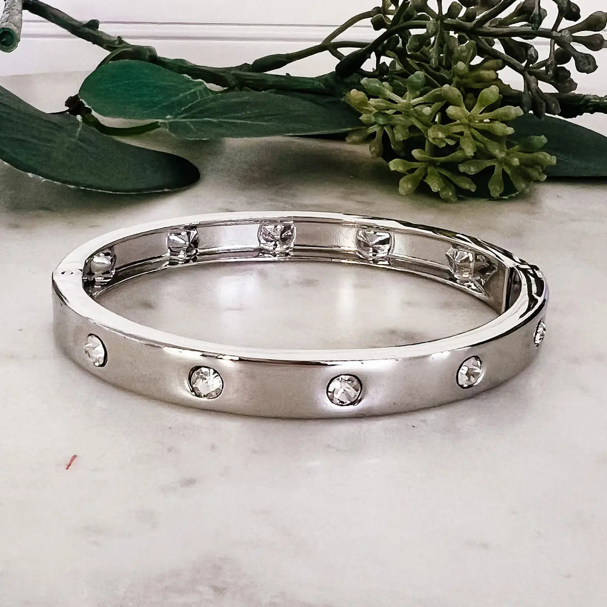 Silver Sparkle Cuff