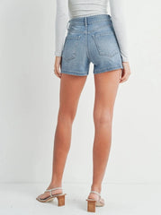 Denim Utility Shorts