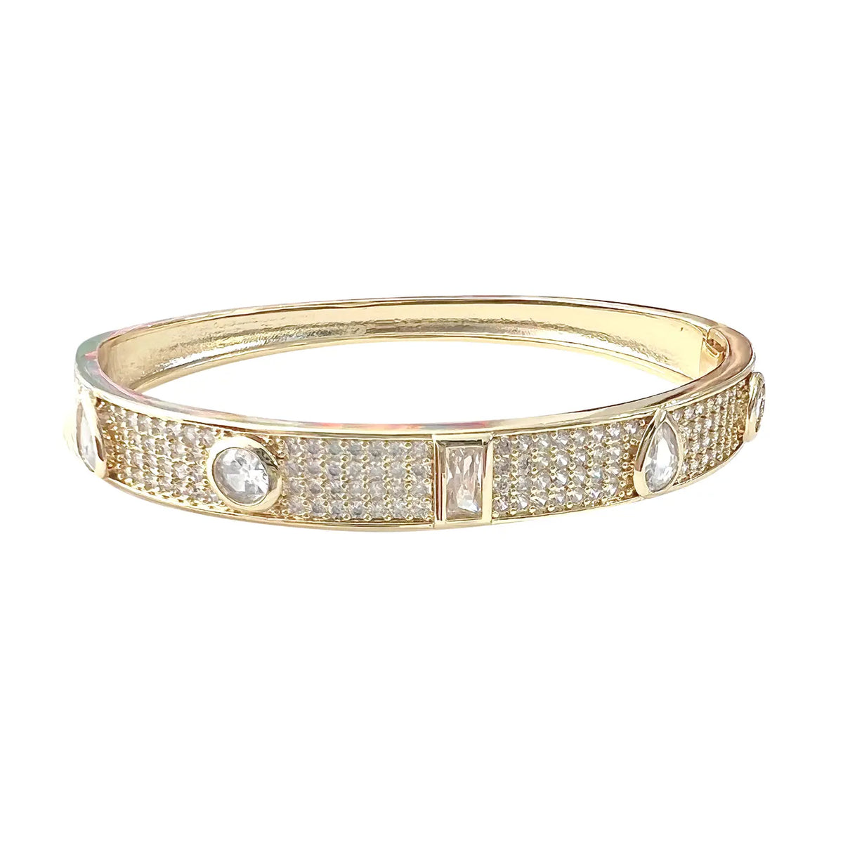 Coraline Gold Bangle Bracelet
