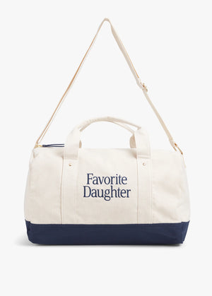 Favorite Daughter Canvas Duffle Bag