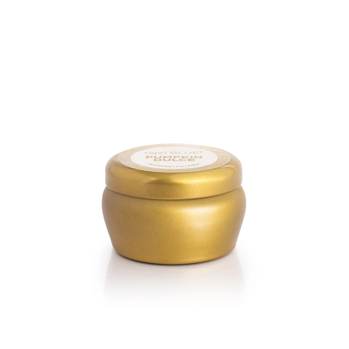 Pumpkin Dulce Glam Mini Tin Candle