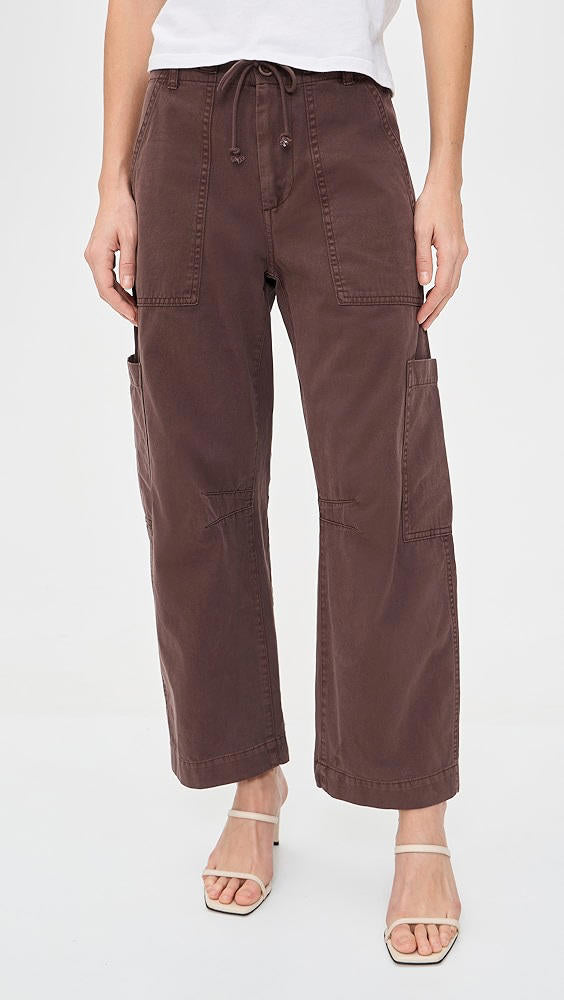 Sabrina Curved Utility Pant - Lindt