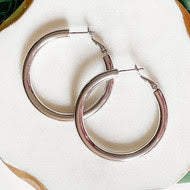 Gold Tube Hoops