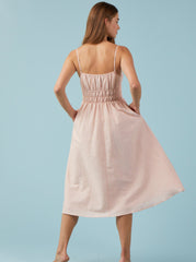 Creamsicle Linen Cami Dress