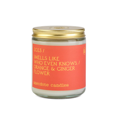 2023 Candle of the Year - Orange and Ginger