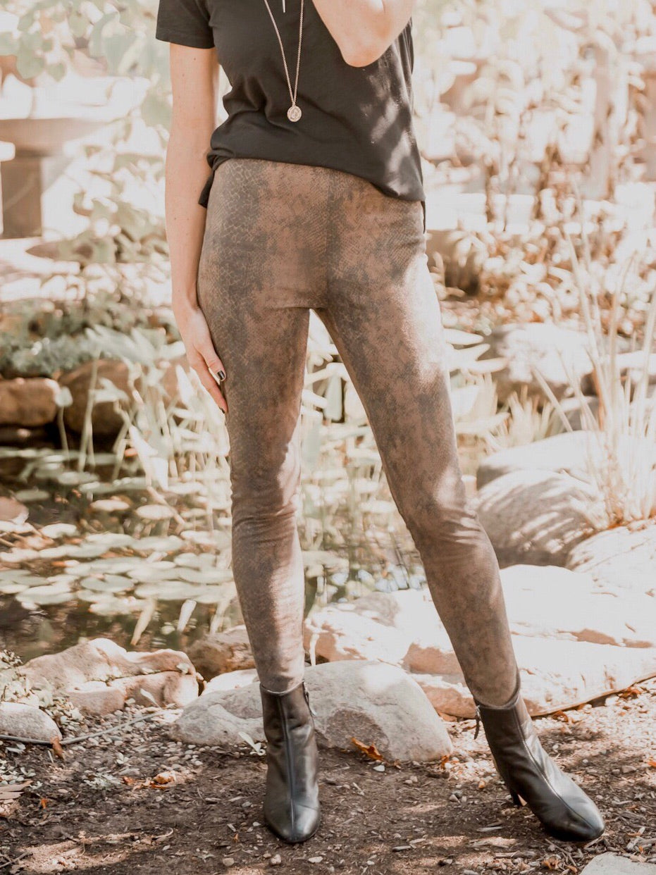 Faux Suede Leggings curated on LTK